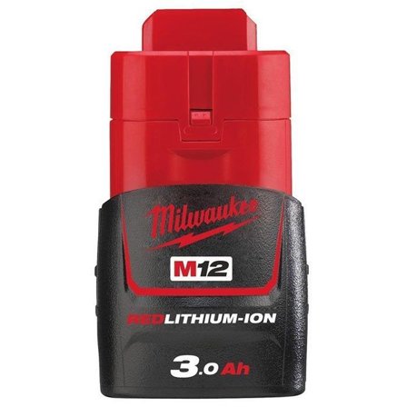 Milwaukee M12 B3 Batteri 3,0Ah, Maskintilbehør & forbruk