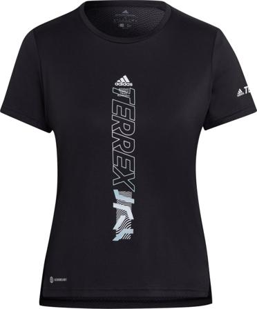 Adidas Women's Terrex Agravic Tee Women Short sleeved fitness sweater Black XS