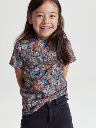 Polarn O. Pyret - T-shirt Liberty - 98 - Childrenswear - blue