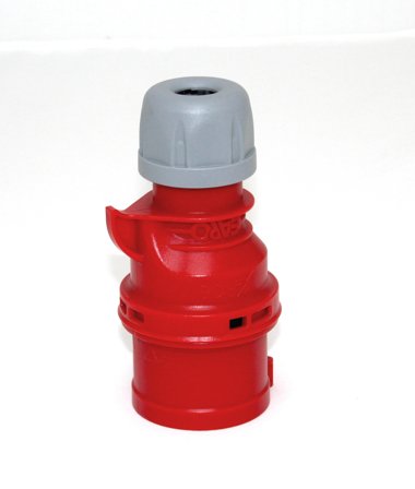Garo P 416-11 Q Stickpropp IP44, 5-polig 16A, Quick Röd, 11 h, Anslutningsdon & kablar