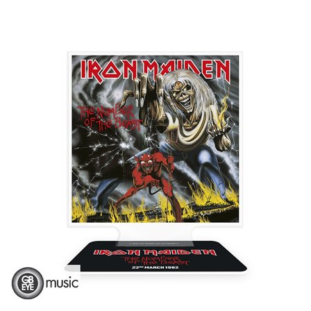 IRON MAIDEN - Acryl - Number of the Beast