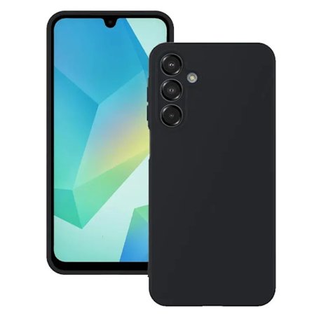Silikonikuori Samsung Galaxy A56 5G puhelimelle, musta