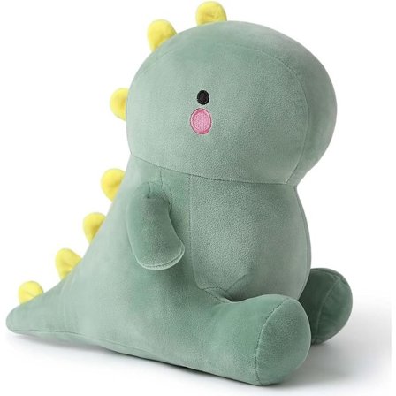 Dinosaurus Pehmolelu, Kawaii Pehmolelu, Pehmo Dino, Heittottyynynukke, Pehmolelulahja Täytetty Lapsille Tytöille Pojille(Vihreä)