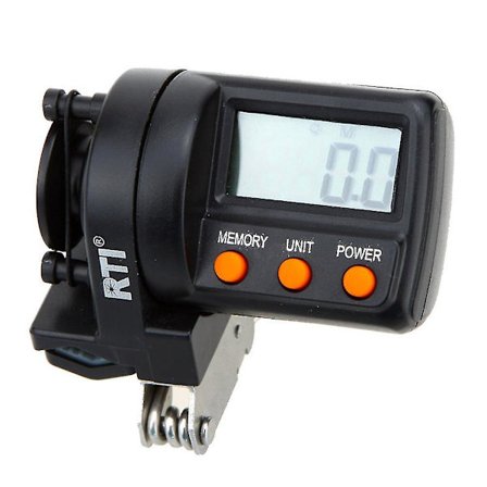 Bærbar Fiskeline Længde Tæller Digital Fiske Finder Line Længde Dybde Måler Tæller Fiskeri