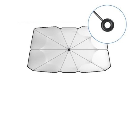 Bil Solskærm Forrude Paraply Foran Sol Skygge Parasol