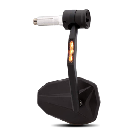 Specchietto Terminale Manubrio Highsider Victory-Rim con Indicatore Posizione