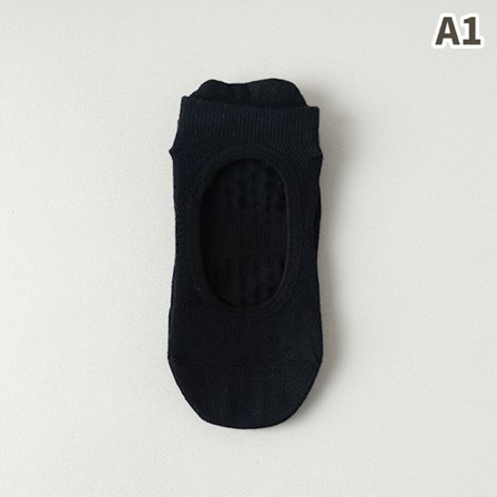 1 Par Pilates sokker til kvinder Rygfri Anti-Slip Åndbar Yoga So