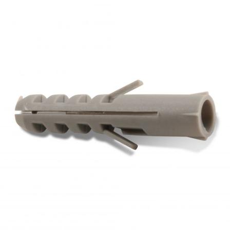 Heco 654060030004H Nailontulppa ilman kaulusta 6 x 30 mm, 100-pakkaus, Kiinnitys