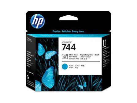 HP Bläckpatron F9J86A 744 Svart/Cyan - Lyreco - Toner och bläck - Bläckpatroner - Bläckpatroner HP