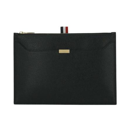 Thom Browne, Wallet Czarny, Mężczyzna, Rozmiar: ONE Size
