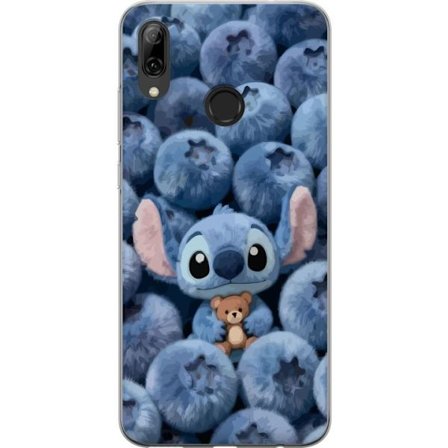 Kompatibelt Mobildeksel til Huawei P smart 2019 Lady Gaga minimalistisk plakat med gitar og monokrom design