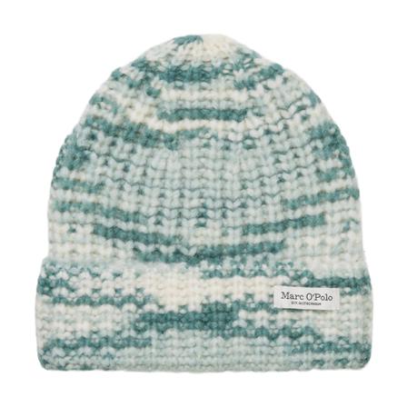 Marc O'Polo, Cosy chunky knit hat Groen, Dames, Maat:ONE Size,Polyamide