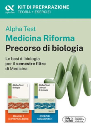 Alpha Test Medicina Riforma Precorso di Biologia. Edizione 2025. Per esami di ammissione universitaria e primo semestre di Medicina. Con piattaforma 