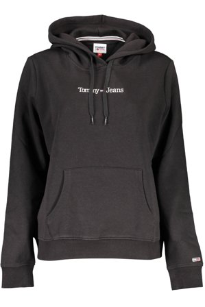 Tommy Hilfiger Felpa Senza Zip Donna Nero