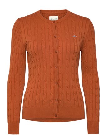 GANT | Stretch Cotton Cable Cardigan | M
