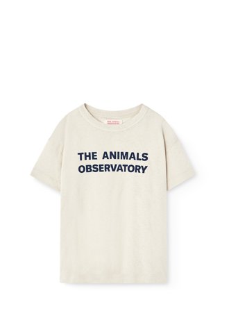 THE ANIMALS OBSERVATORY Orion Kid T-Shirt White Mouth - White - 3 Y