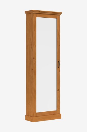 Loft24 - Selma Skohylle med 1 speildør i furu - Beige - Skoskap - Fra Homeroom
