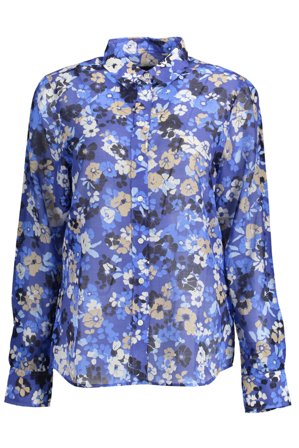 Gant Camicia Maniche Lunghe Donna Blu