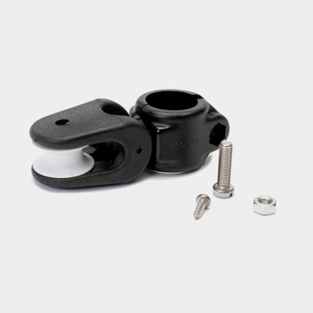 Seldén Polyamide Stanchion block for jib furling control line, For ø25 mm stanchions (538-971-01)