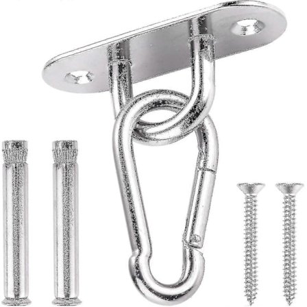 Tak Krok, 450kg Kapasitet Kraftig Takveggmonteringskrok 304 Rustfritt Stål