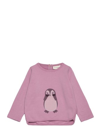 Sweatshirt Ls Tops Sweat-shirts & Hoodies Sweat-shirts Pink Minymo