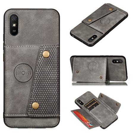 Xiaomi Redmi 9AT - Professionellt Skal med Korthållare