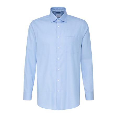 Seidensticker Business Shirt Regular , Blauw , Heren , Maat: M