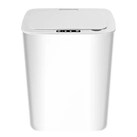 Automatisk sensor papperskorg Stor kapacitet soptunna med lock för kök