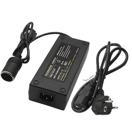 12 V 15 A 160 W auton muunnin 220 V - 12 V autosovitinmuunnin auto koti