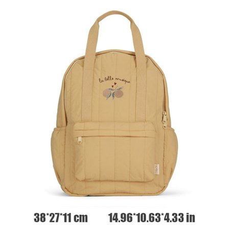 Skolesekk for barn, retrostil, skolesekk for gutter og jenter