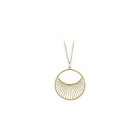 Pernille Corydon N-570 Daylight Necklace Gul, Dame Halskæder, Størrelse: ONE Size