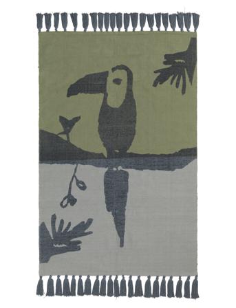 Noos Home Kids Decor Rugs And Carpets Rectangular Rugs Blå Nofred