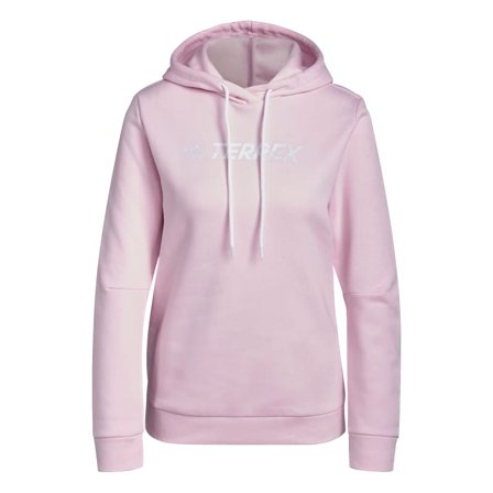 Adidas Women's Terrex Graphic Logo Hoodie Women long-sleeved sweaters Pink S