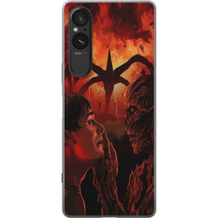 Yhteensopiva Puhelinkuori Sony Xperia 10 VI Satumaista moskeijaa pastelliväreillä, roikkuvilla lyhdyillä, tähdillä ja puolikuulla pilvien joukoss