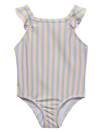 Kmganna Frill Swimsuit Acc Purple Kids Only