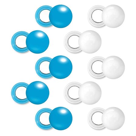 10 Par Löparnummer Magneter, Magnetiska Tävlingsnummer Clips Marathonnummer Clips Löparnummer Spännen Nummerlappsfäste