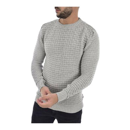 Goldenim paris Fantasy mesh sweater Grå, Herre