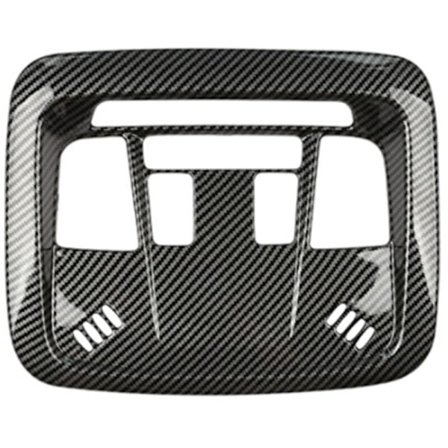 För Regal 2017 2018 2019 Bil Fiber Tak Läslampa Lampa Kåpa Trim Ram Dekor Klistermärke Tillbehör