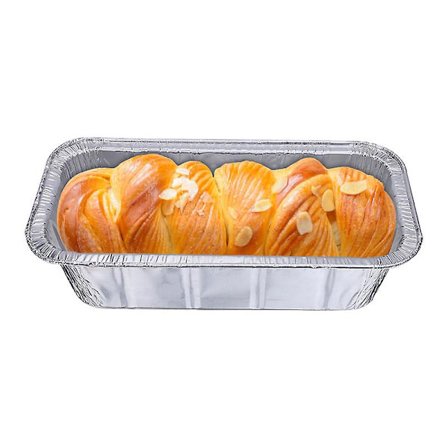 10-pak Engangsbrødforme Aluminium Folie Madlavningsbakker - Perfekt Bageudstyr til Bagning af Kager, Brød, Farsbrød, Lasagne 155mm*50mm*92mm