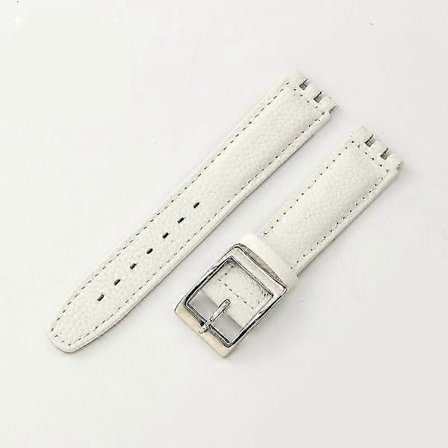 Swatch aitoa nahkaa oleva ranneke 17mm kovera YCS YAS YGS -kellon rannekkeen vaihto {F2}