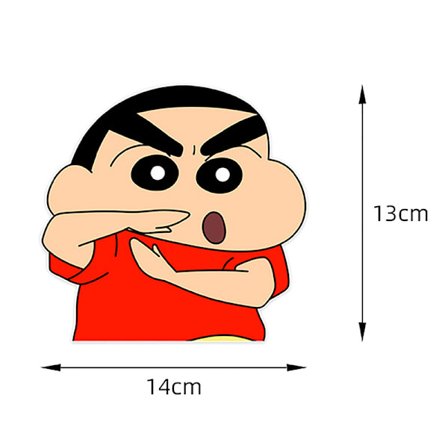Crayon Shin Chans Car Stickers Sticker Car Decorations Auto Ac