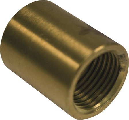 Ezze 1988039 Muff invändig gänga, gul, slät G15, Installation