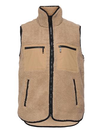 Otelliw Vest Vests Padded Vests Beige InWear