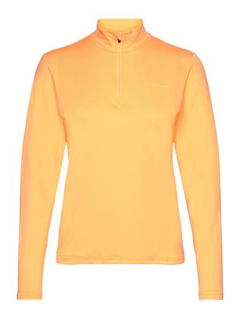Aileen W Midlayer Sport Women Sport Clothing Sport Fleeces & Midlayers Orange Endurance