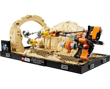 LEGO Star Wars Diorama med Mos Espa-podrace 75380 - LEGO Star Wars Diorama med Mos Espa-podrace 75380