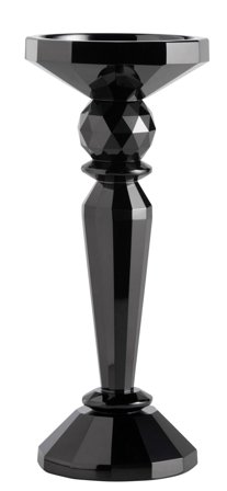 Nordal Lysestake sort krystall H22 kubbelys+kronelys