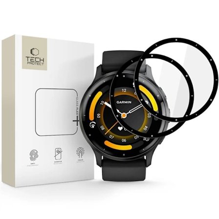 [2-Pack] Tech-Protect Garmin Fenix Venu 3 Plastfilm Skærmbeskytter