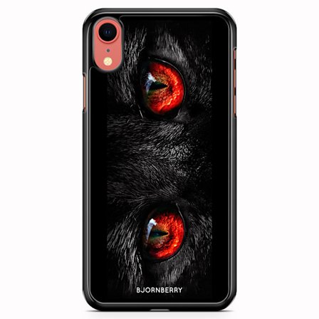 Bjornberry Skal iPhone XR - Röda Kattögon