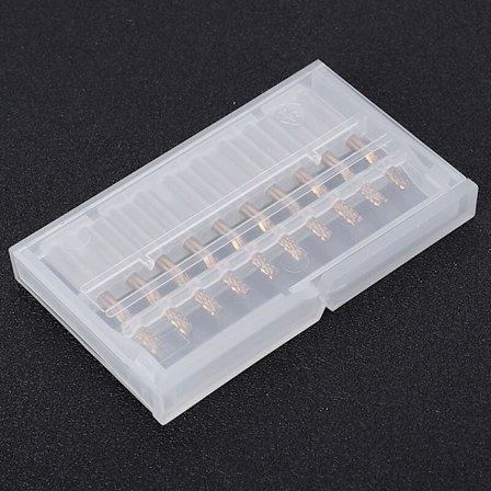 10 stk 3,175 mm karbid fres 1/8" skaft titanbelagt CNC PCB