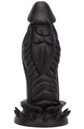 Darksil Allkus Dildo Black 25 cm - Woome.pl